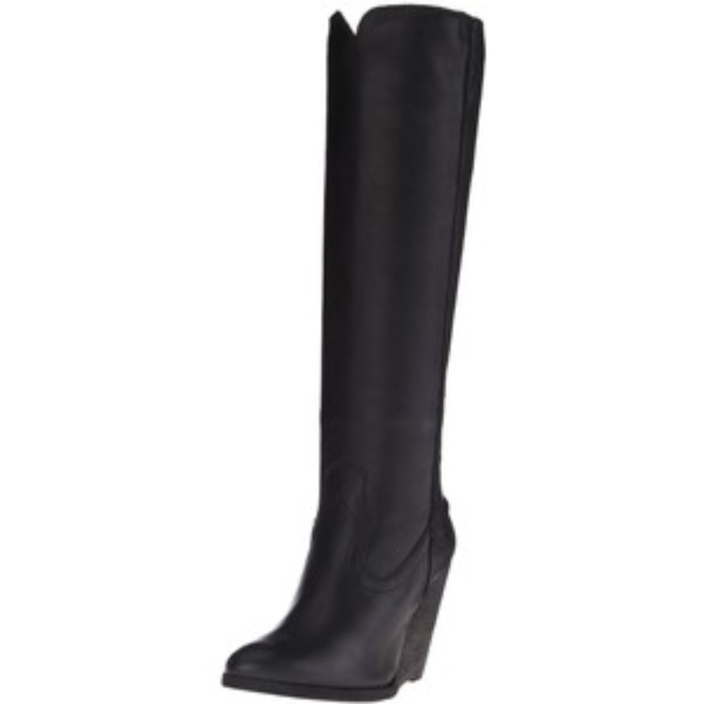 Frye CeCe Seam Tall Boots - Black - Size 7.5